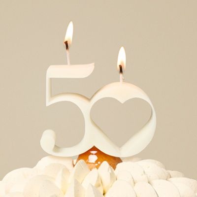 Kerze 50 Jahre Jacadi Paris