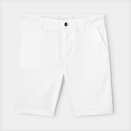 Bermuda für Jungen - weiss