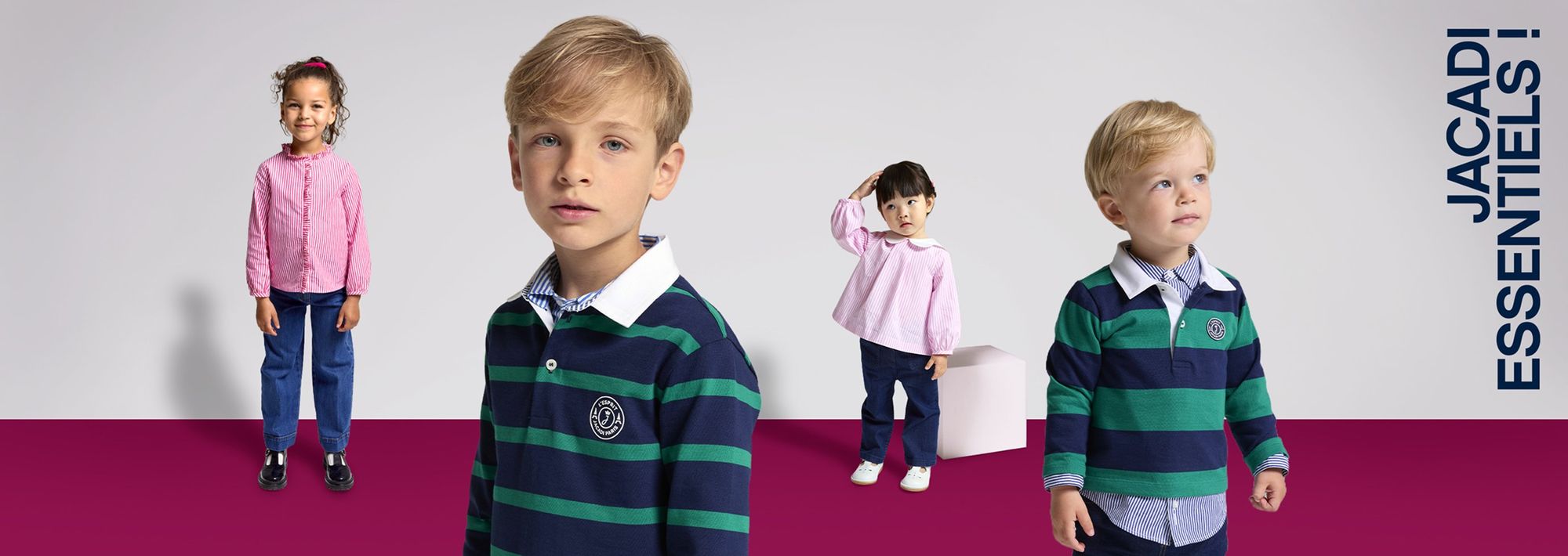 Kollektion Essentiels für Mädchen und Jungen
