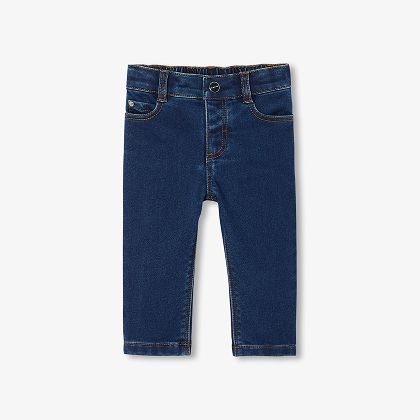 Bequeme Babyjeans – dunkler Denim