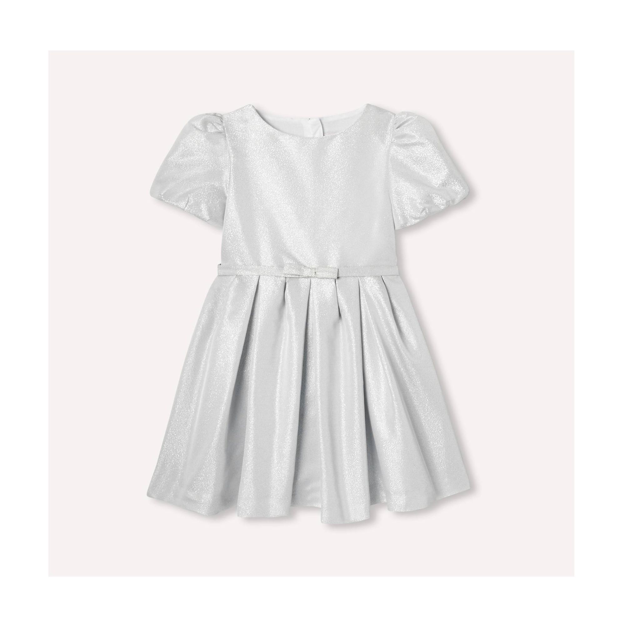 Weihnachtskleid silber