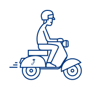 Expresslieferung innerhalb von weniger als 24 Stunden