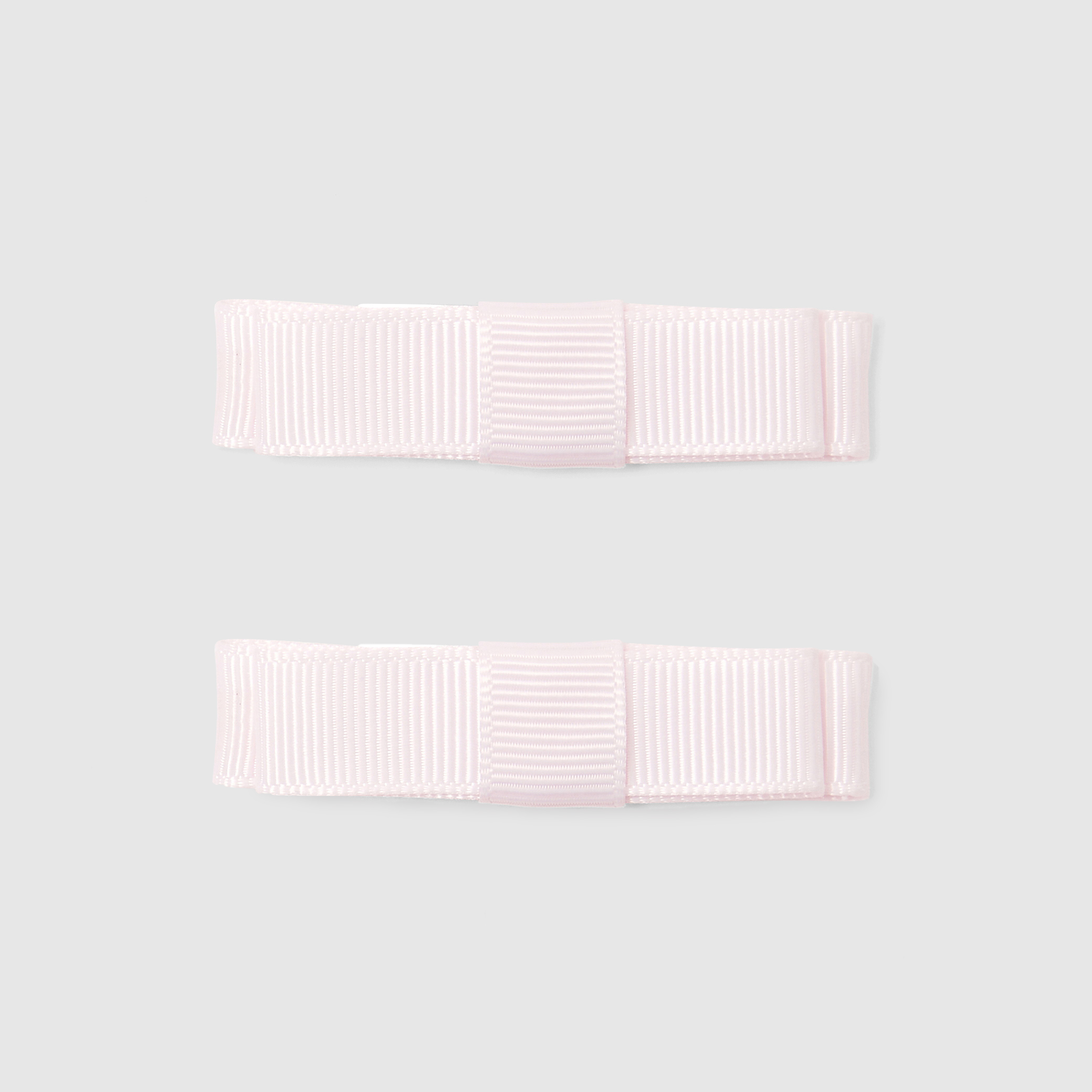 Jacadi - 2er-Pack Haarspangen mit flacher Schleife für Mädchen - Rosa