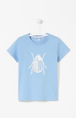 T-SHIRT MIT SCARABÄUS