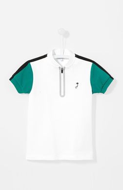 ZWEIFARBIGES POLOSHIRT